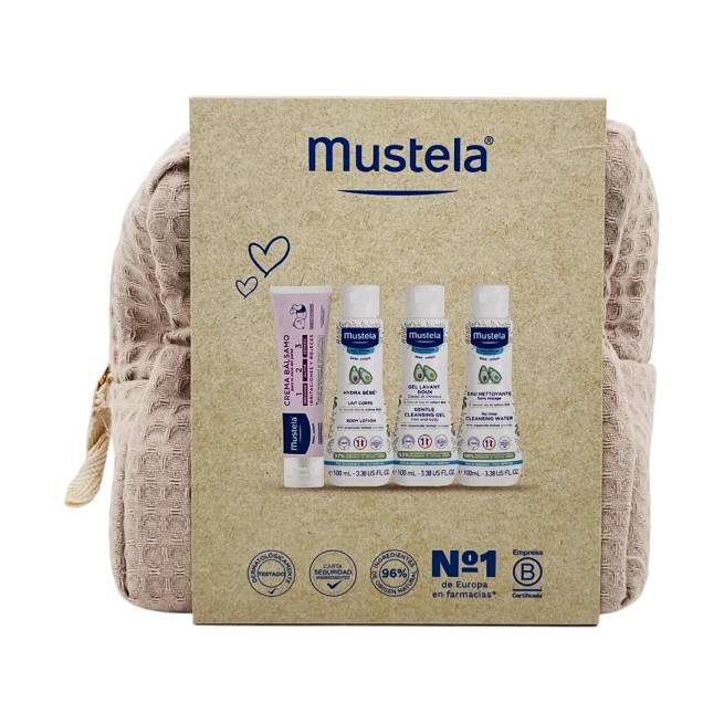 Mustela Neceser Nude Productos de Higiene Esenciales