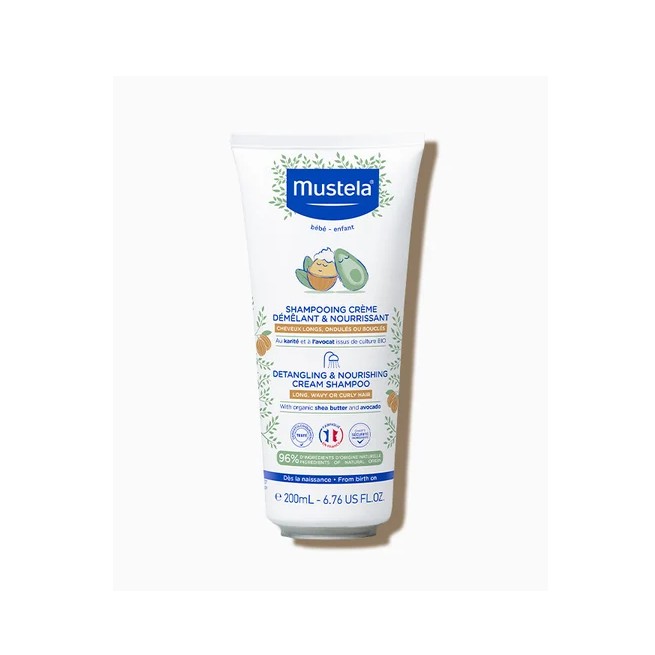 Mustela Champú Desenredante y Nutritivo en Crema 200 ml