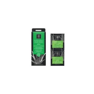 Apivita Mascarilla Facial Aloe 2 Por 8 ml