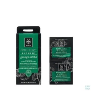 Apivita Mascarilla Contorno de Ojos Gingko Biloba 2 Por 2 ml