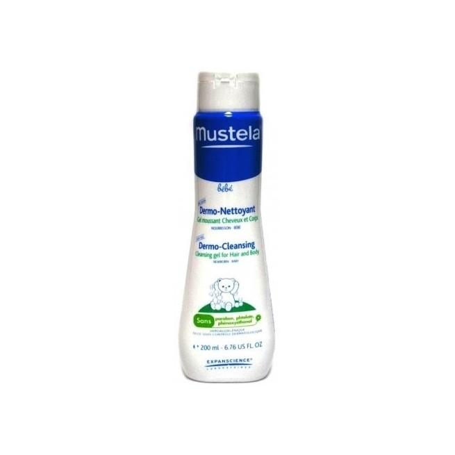 Mustela Bebe Gel Dermolimpiador 200 ml