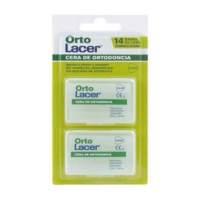 COMPRAR ORTOLACER CERA ORTODONCIA 14 BARRAS