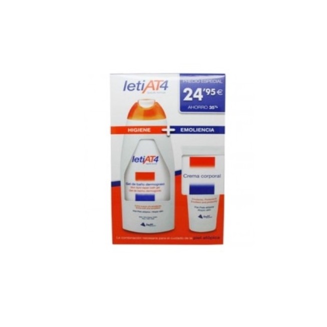 Leti At-4 Pack Gel 750 ml + Crema 200 ml