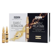 Isdinceutics Flavo-C Pack Ultraglican 10amp + Melatonin 10amp