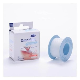 Omniplast Esparadrapo Film Transparente 2.5Cm X 5 M