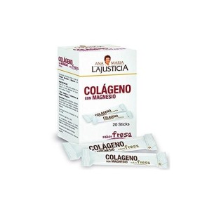 Ana Maria La Justicia Colágeno Magnesio Fresa 20 Sticks