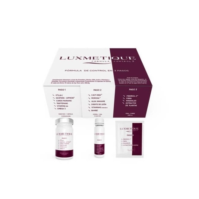 Luxmetique Formula Control 3 Pasos