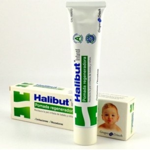 Halibut Pomada Regeneradora Infantil 45Gr