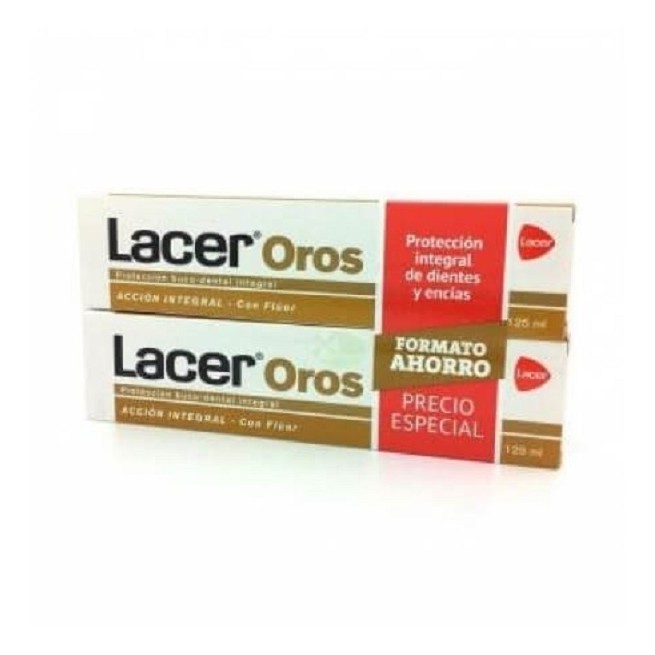 Lacer Oros Pasta Dental Pack 2 X 125 ml