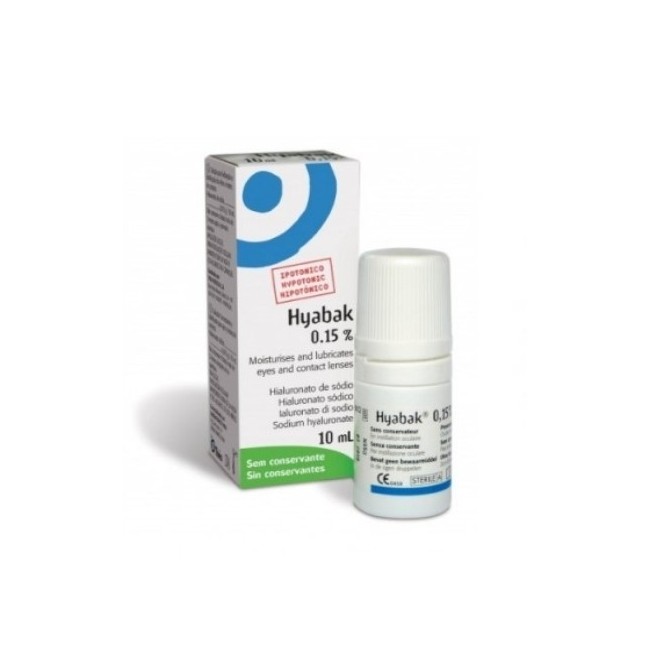 Hyabak Solucion Hidratante Ocular 10 ml