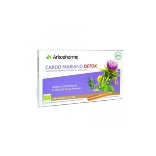 COMPRAR ARKOFLUIDO CARDO MARIANO DETOX 20 AMP BEBIBLES