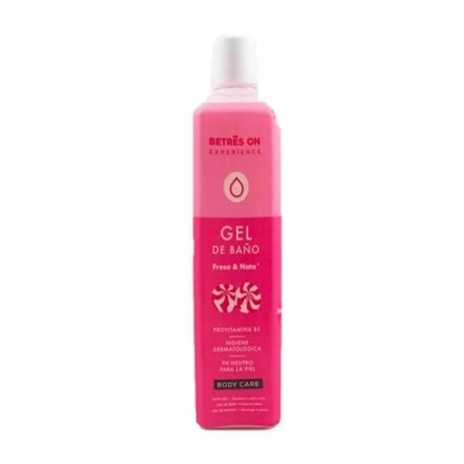 Comprar BETRES ON GEL DE BAÑO FRESA Y NATA 750 ML