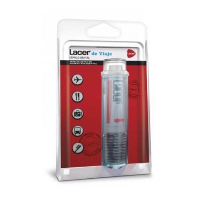 Comprar LACER CEPILLO DENTAL VIAJE + PASTA 5 ML