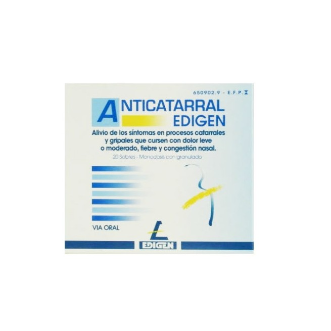 ANTICATARRAL EDIGEN 20 SOBRES