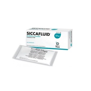 Siccafluid 2,5Mg/G Gel Oftalmico, 60 Envases Unidosis de 0,5G