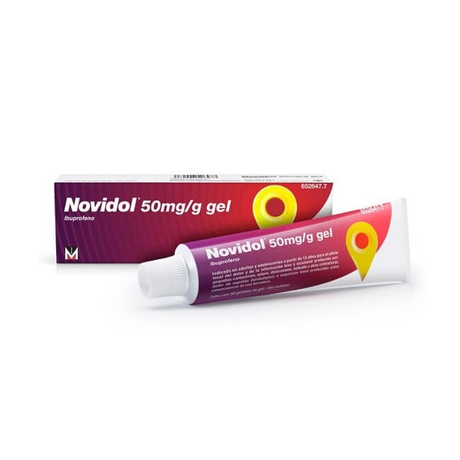 NOVIDOL 50 MG/G GEL 60G - (1TUBO)