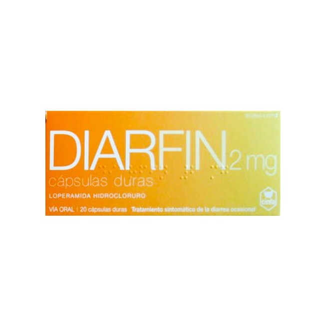 Diarfin 2 Mg 20 Capsulas