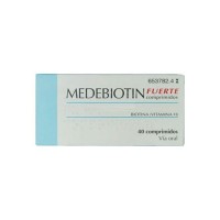Medebiotin Fuerte 5 Mg 40 Comprimidos