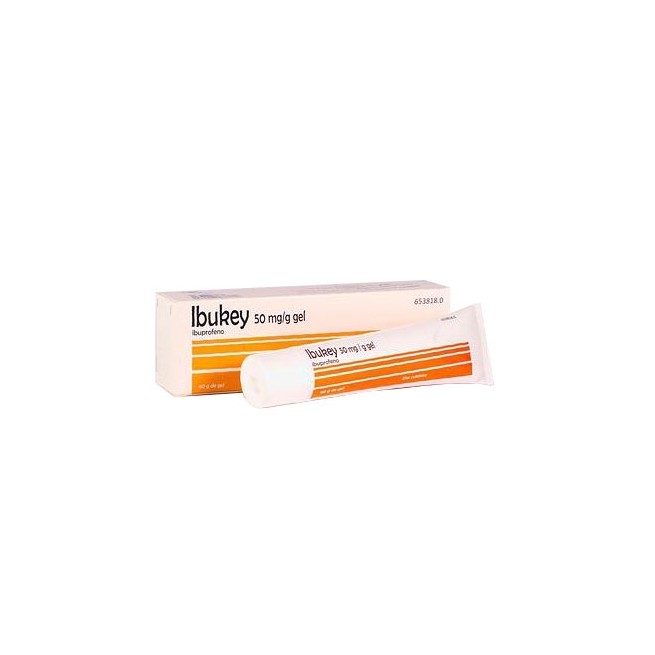 IBUKEY 50MG/G GEL, 1 TUBO DE 60G