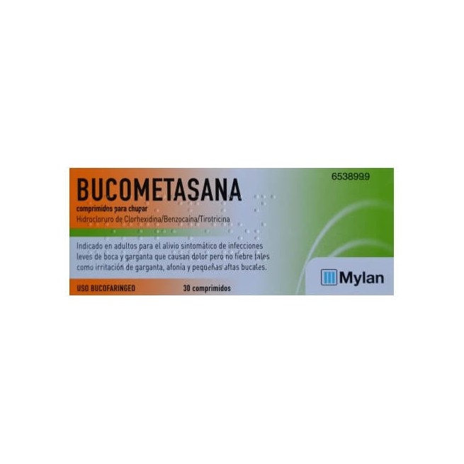 Bucometasana,  30 Comprimidos Para Chupar