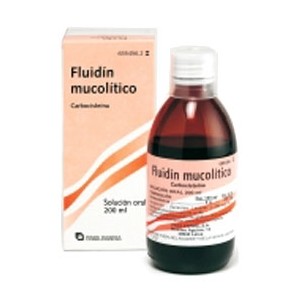 Fluidin Mucolitico 50 Mg/Ml Solucion Oral 200 ml