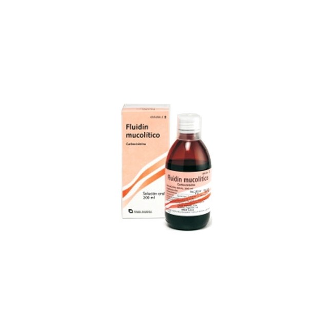 Fluidin Mucolitico 50 Mg/Ml Solucion Oral 200 ml