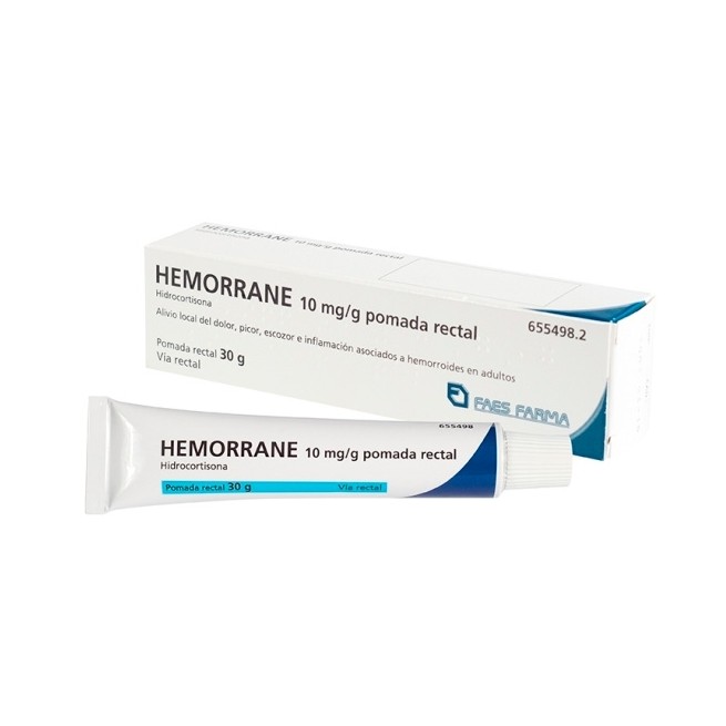 Hemorrane 10 Mg/G Pomada Rectal 30 G