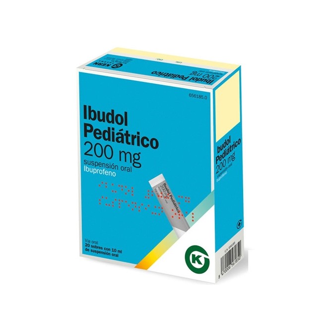 Ibudol Pediatrico 200 Mg 20 Sobres Suspension Oral