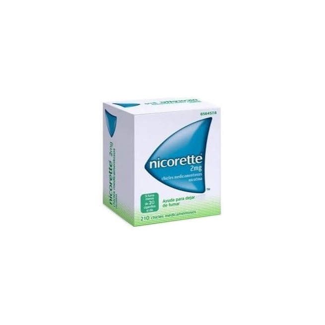 Nicorette 2Mg, 210 Chicles Medicamentosos