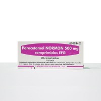 Paracetamol Normon Efg 500 Mg 20 Comprimidos