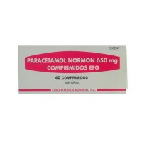 Paracetamol Normon Efg 650 Mg 40 Comprimidos