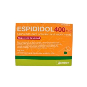 Espididol 400Mg Granulado Para Solución Oral Sabor Menta, 20 Sobres