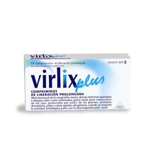 Virlix Plus 5/120 Mg 14 Comprimidos Liberacion P