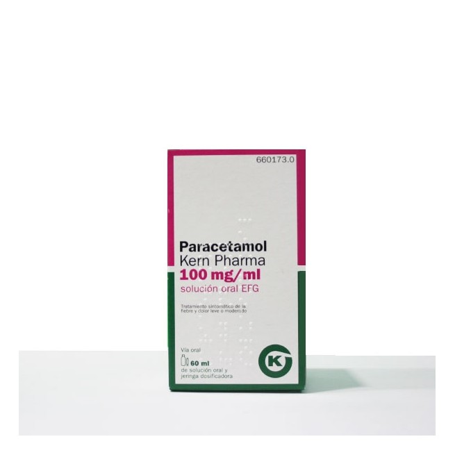 Paracetamol Kern Pharma Efg 100 Mg/Ml Solucion Oral 60 ml