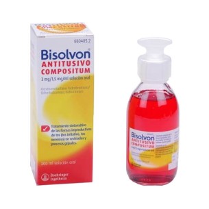 Bisolvon Antitusivo Compositum 3Mg/Ml + 1,5Mg/Ml Solución Oral , 1 Frasco de 200 ml
