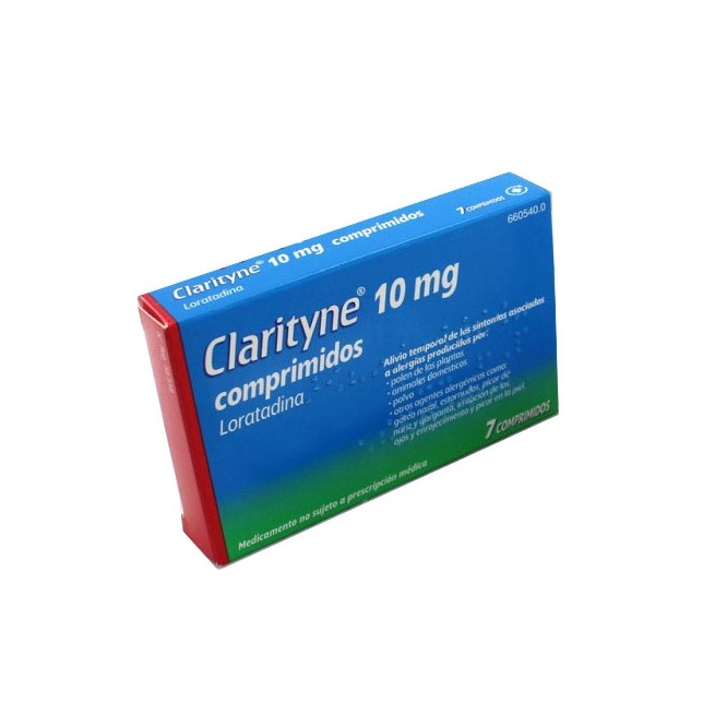 CLARITYNE 10 MG 7 COMPRIMIDOS