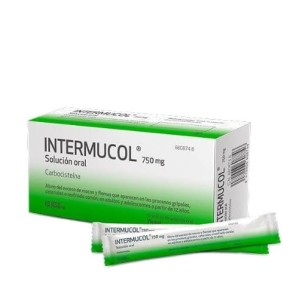 INTERMUCOL 750MG SOLUCIÓN ORAL, 12SOBRES