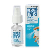 Cristalmina 10 Mg/Ml Solucion Topica Pulverizado