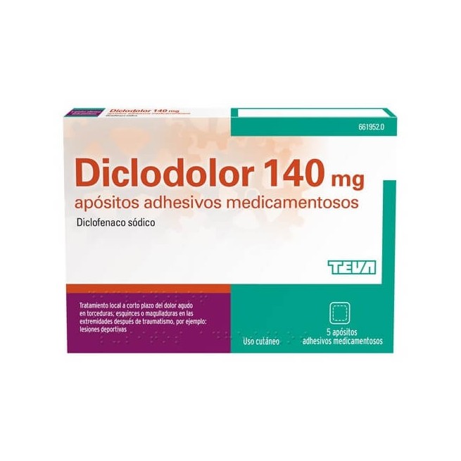 Diclodolor 140 Mg 5 Apositos Adhesivos