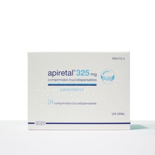 Apiretal 325 Mg 24 Comprimidos Bucodispersables