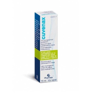 CUVENAX 35 MICROGRAMOS/PULSACION SOLUCION PARA PULVERIZACION NASAL, 1 FRASCO DE 15 ML