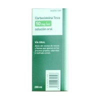 Carbocisteina Teva 50 Mg/Ml Solucion Oral 200 ml