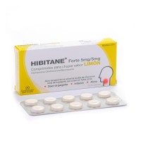 HIBITANE FORTE 20 COMPRIMIDOS PARA CHUPAR LIMON