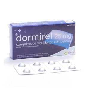 Dormirel 25 Mg 16 Comprimidos Recubiertos