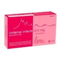 CINFAMAR INFANTIL 12.5 MG SOLUCION ORAL 12 UNIDO