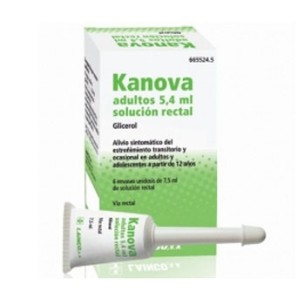 Kanova Adultos 5.4 ml Solucion Rectal 6 Enemas 7