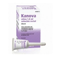 Kanova Niños 1.8 ml Solucion Rectal 6 Enemas 2.5
