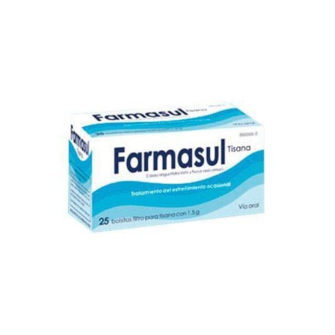 FARMASUL TISANA 25 FILTROS