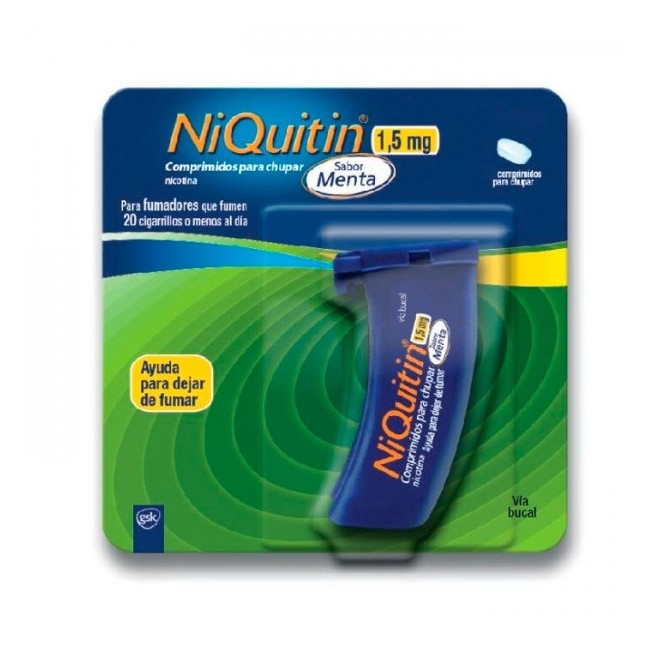 Niquitin 1.5 Mg 20 Comprimidos Para Chupar Menta