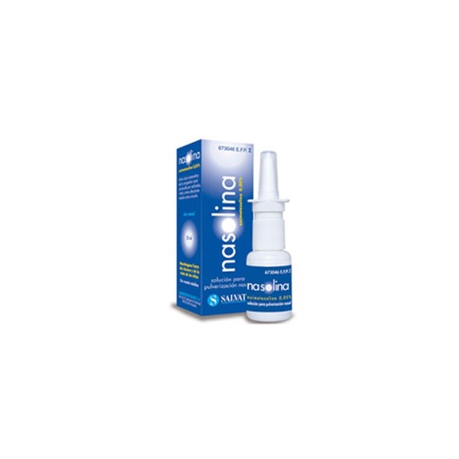 Nasolina 0.5 Mg/Ml Nebulizador Nasal 20 ml